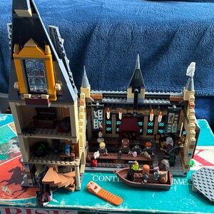 Lego Harry Potter Great Hall Playset - Tan, Dark Bluish Gray, Black